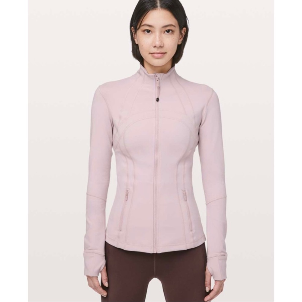 NWT Lululemon Define Jacket Porcelain Pink size 10